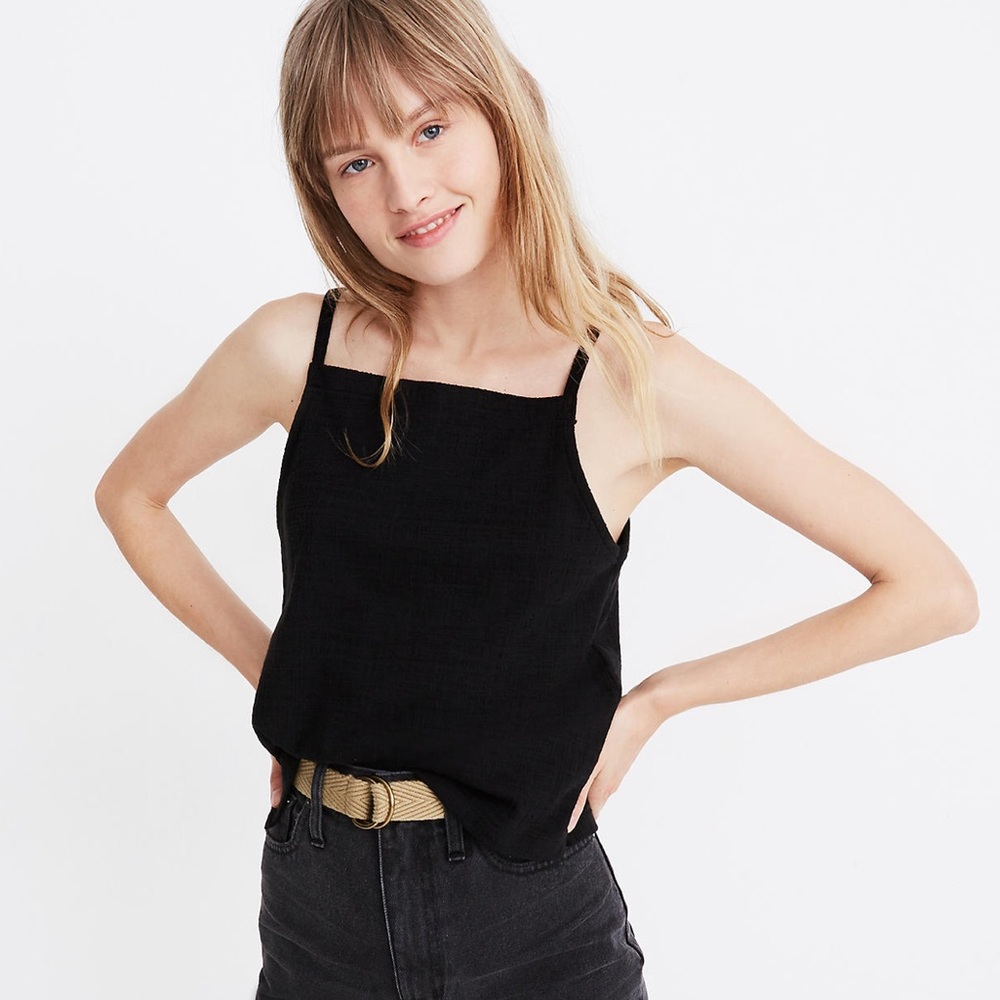 Madewell Black Tank Top